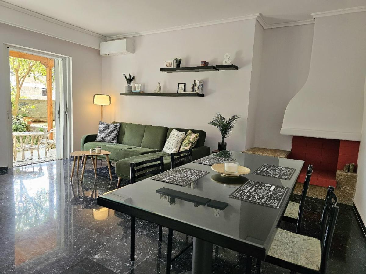 Modern Garden View Apt In Voula, Athens - Luxe Exterior foto
